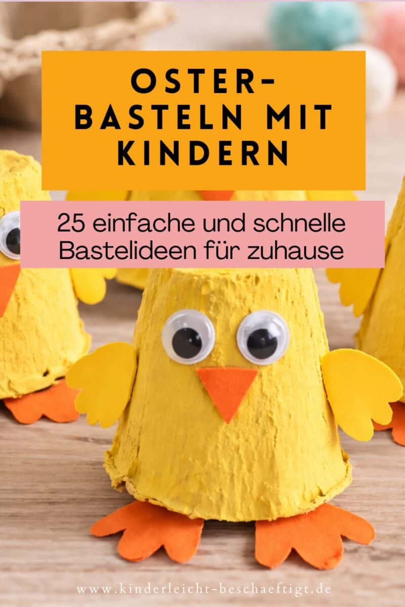 Oster Basteln mit Kindern. Ideen, die einfach und schnell umzusetzen sind